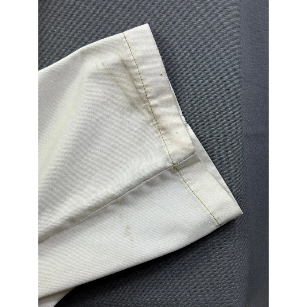 True Religion Cargo Pants Cream Relaxed Fit Utility women's Size 25 See pic 8-10